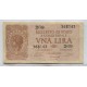 ITALIA 1944 BILLETTE DE 1 LIRA SEGUNDA GUERRA MUNDIAL